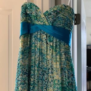 Strapless Evening Dress